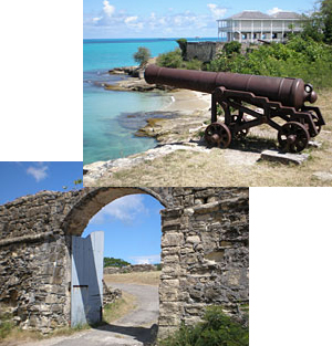 Historical Fort James Antigua