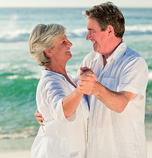 Wedding Couple on beach in Antigua